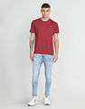 Flying Machine Morrison Skinny Cropped Fit Distressed Jeans