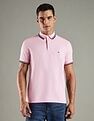 Tommy Hilfiger Solid Regular Fit Cotton Polo T-Shirt