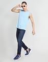 Flying Machine Slash Slim Tapered Mid Rise Jeans