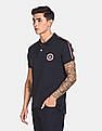 U.S. Polo Assn. Denim Co. Brand Tape Solid Pique Polo Shirt