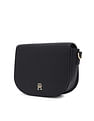 Tommy Hilfiger Textured Black PU Totes