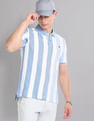 AD by Arvind Vertical Stripe Real Deal Polo Shirt