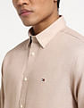 Tommy Hilfiger Melange Twill Regular Fit Shirt