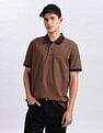 Calvin Klein Jeans Regular-Fit Pinstripes Cotton Polo Shirt