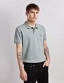 Calvin Klein Jeans Solid Regular Fit Cotton Polo Shirt
