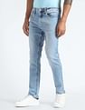 Flying Machine Slash Slim Tapered Stone Wash Jeans