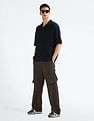 Flying Machine Mohammad Ali Elasticized Waist Cargos