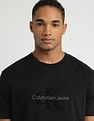 Calvin Klein Jeans Chenille Monologo T-Shirt