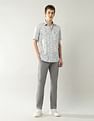 Arrow Sport Regular Fit Abstract Printed Shirt