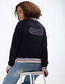 Tommy Hilfiger Ribbed Trim Zip Top Jacket