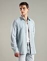 Tommy Hilfiger Solid Regular Fit Cotton Shirt