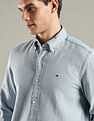 Tommy Hilfiger Solid Regular Fit Cotton Shirt