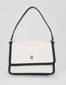 Tommy Hilfiger Solid Blue Pu Sling Bag