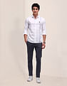 U.S. Polo Assn. Denim Co. Horizontal Striped Regular Fit Shirt