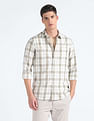 Flying Machine Tartan Check Twill Shirt