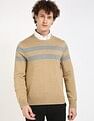 Tommy Hilfiger Striped Regular-Fit Cotton Sweater