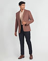 Arrow Dobby Slim Fit Knit Blazer