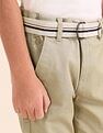 U.S. Polo Assn. Kids Boys Pure Cotton Slim Fit Trousers